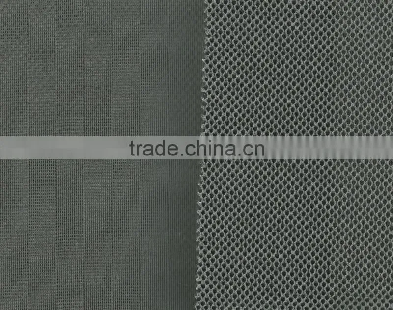 3D air space breathable sandwich mesh fabric best for sport