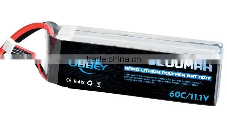 2016 New arrival lipo battery 3S 11.1V 5200mAh 45C rechargeable battery batteries for drone