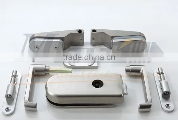 Swing door system/Swing door fittings for glass door
