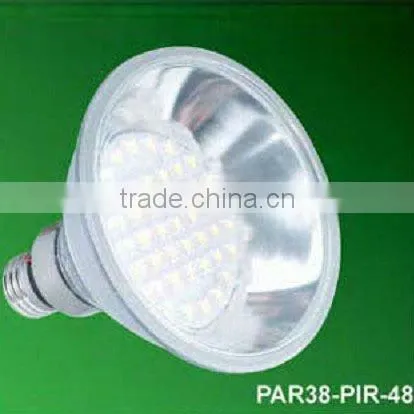 Par38 220-240V E27 7.2W 48PCS 500LM 2900-7000K Glass LED spot lights