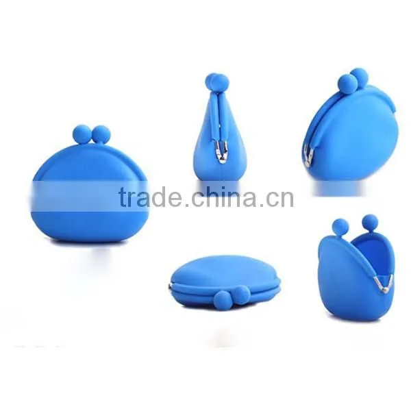 Top selling FDA Food Grade Silicone Coin Wallet Makeup Box Silicone Phone Bag as Gifts