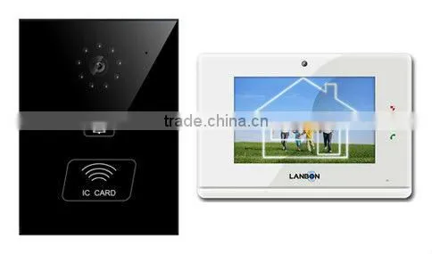 IP video door phone, villa intercom with leaving messages function
