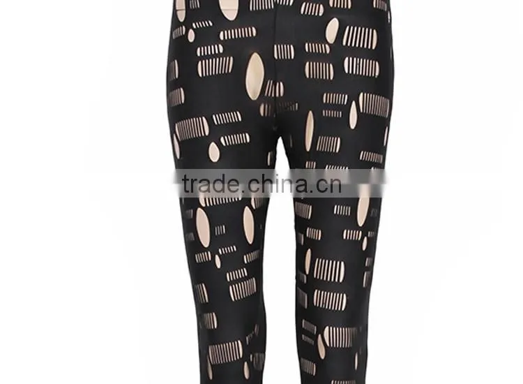 Custom design Women wear Ladies young girl sex comics leggings