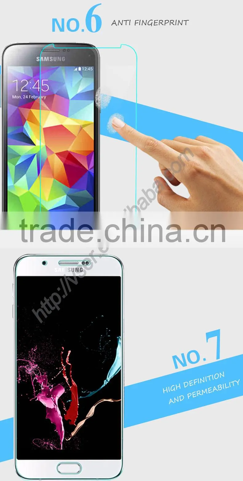 High quality checp custom anti shock screen protector sheet for s5