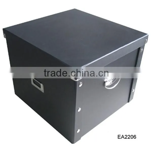 Custom logo and design cardboard box with handle