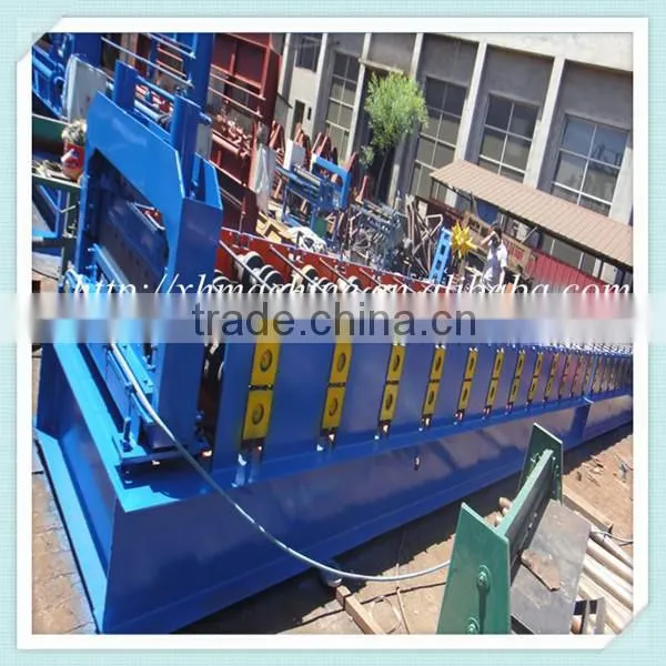 720 Metal Deck Sheet Trapezoid Profile Roll Forming Making Machine for Sale