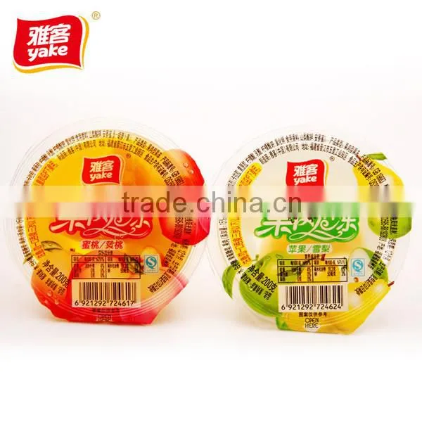 Yake 200g edible jelly with pulp