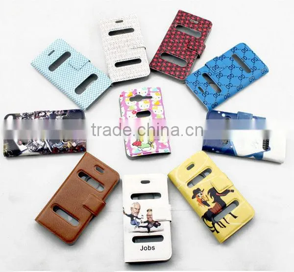 bling bling diamond leather case enclosure,handset case for iphone 4