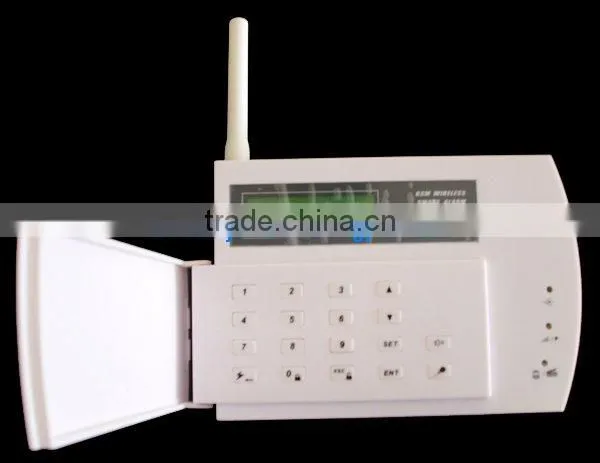 LCD gsm intelligent wireless alarm system