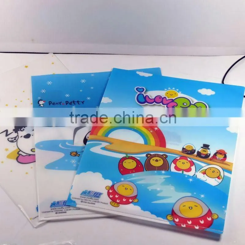 Popular sell Colorful PVC file cover filing/file/file holder