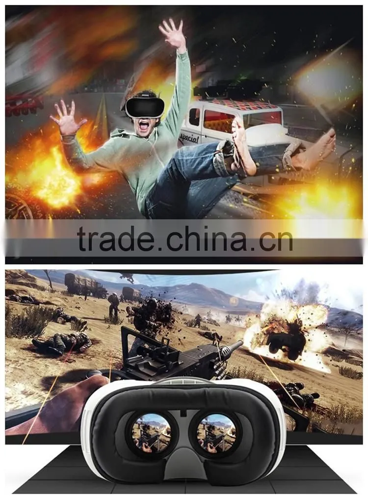 3d videos free VR glasses All in one android 3D glasses vr Glasses with Head Mount Display