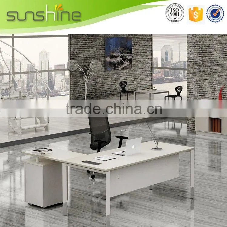Cheap price custom Hot sale industrial style executive desk