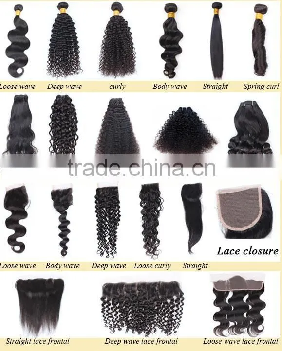2016 human hair products best selling new style clip in hair extension