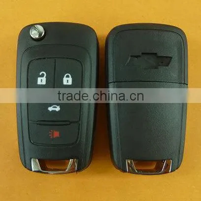 Chevrolet 4 Button remote key with 433mhz ID46 Chip