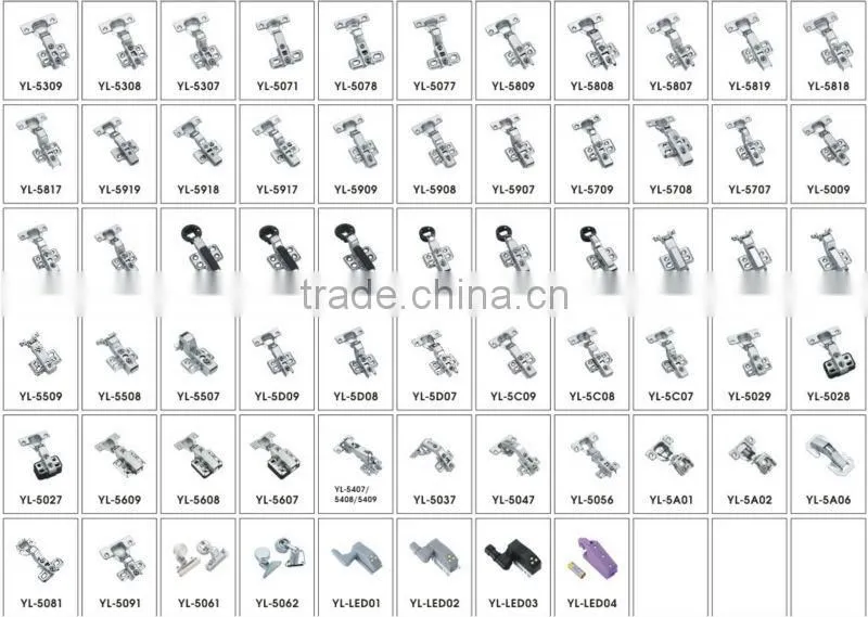 Furniture Hinge Type 3D conceal door hinges