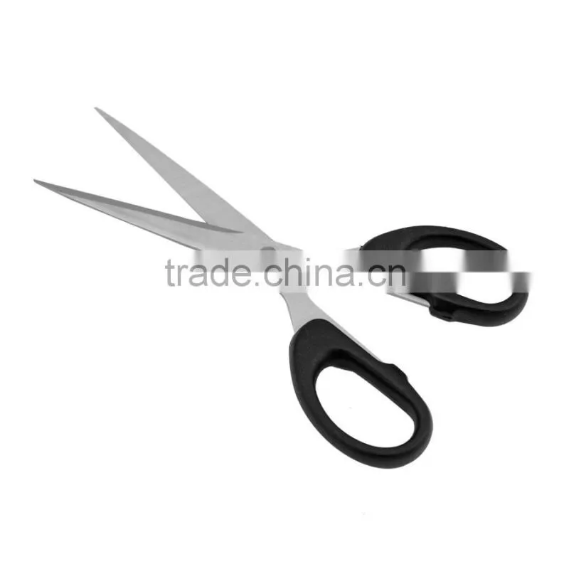 2/3/8 Inches Black PP Material Handle Multi-purpose Scissors For Embroidery, Sewing, Craft, Art Work