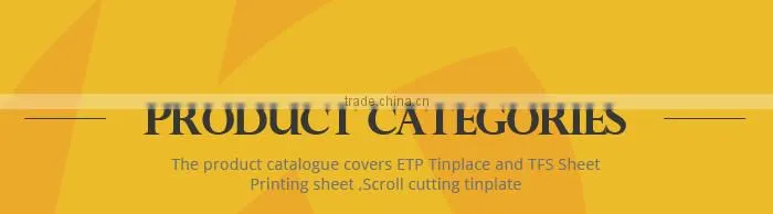 Hot sale Etp tinplate coils for cans packing