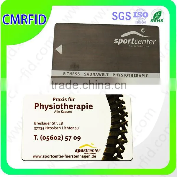 low cost hico PVC magnetic card