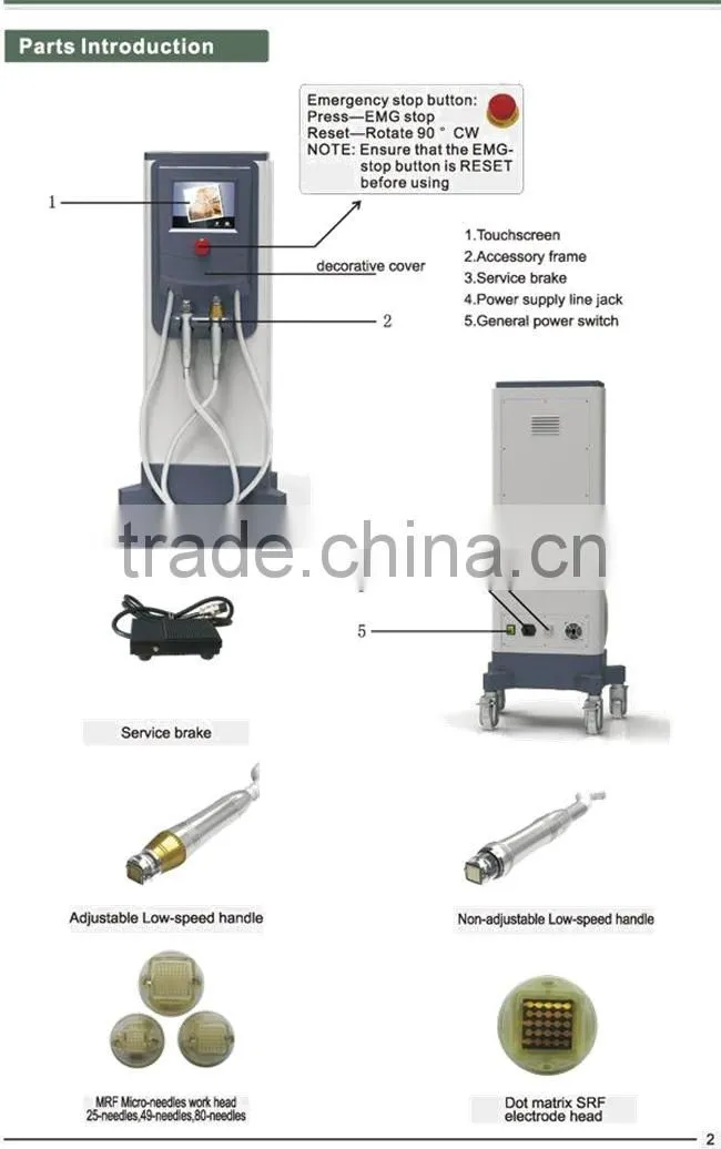 Effective RF Shaper Skin Tightening Machine for Home Use fractional RF