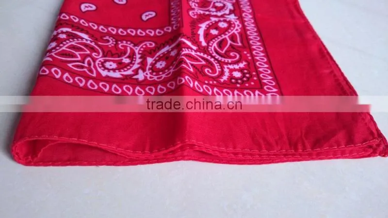 Customized Design your own logo Square Cotton Bandana