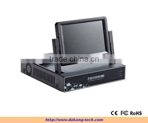 Full HD 1080P NVR,p2p, 8ch 1080P NVR with 7inch LCD screen