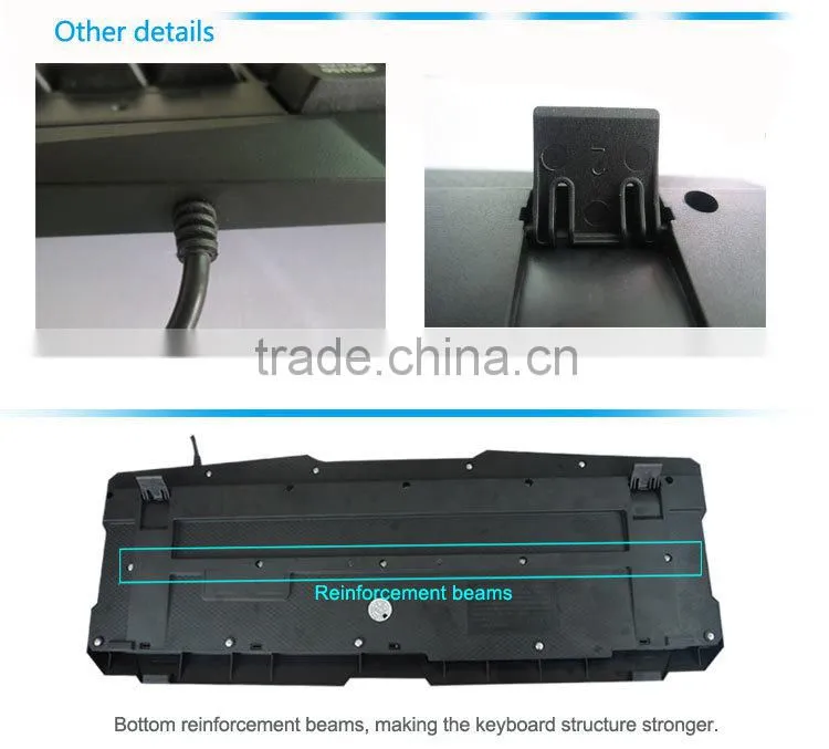 VMT-07 desktop keyboard led mouse manufacturer gaming keyboard set