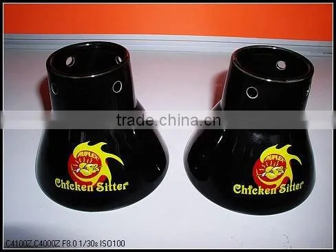 Ceramic Durable BBQ Roaster Manufacturer/Chicken Sitter