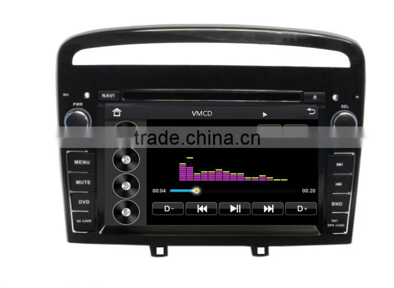 ZESTECH China Factory OEM ODM car CD player for Peugeot 408 Car dvd gps player