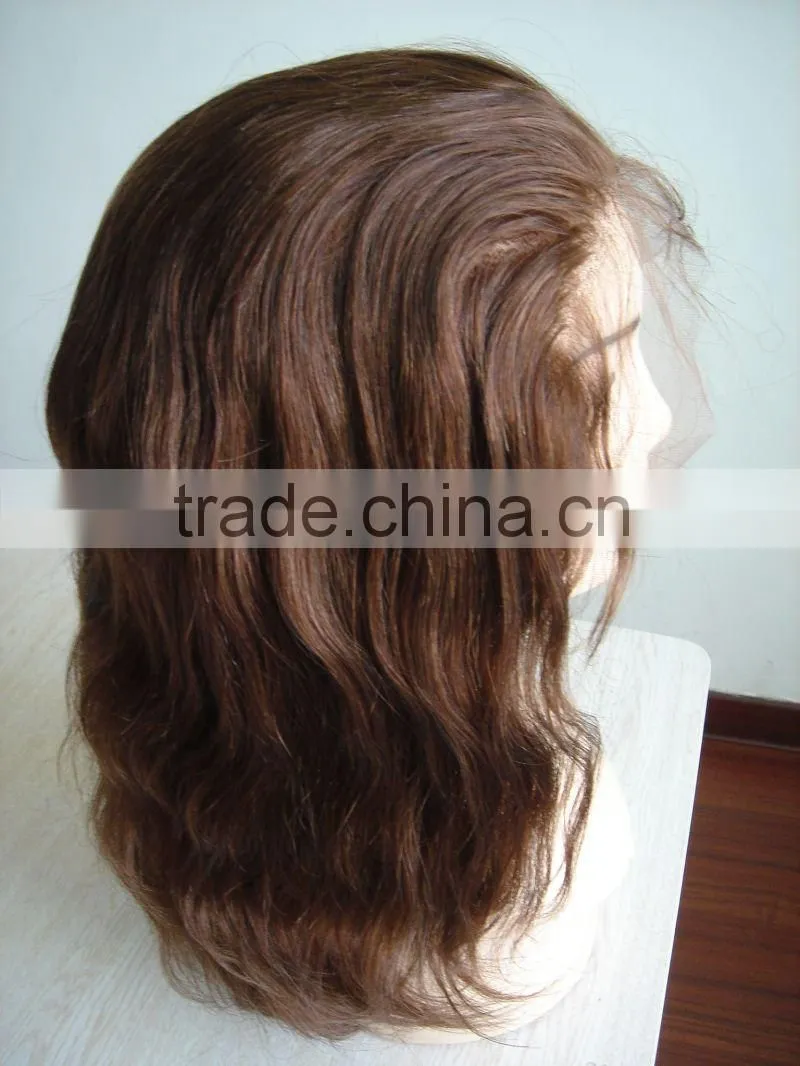 100% Brazilian Human Hair Wig Front Lace Wig Made In China