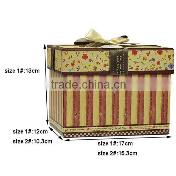 Delicate Ribbon Bow Gift Box