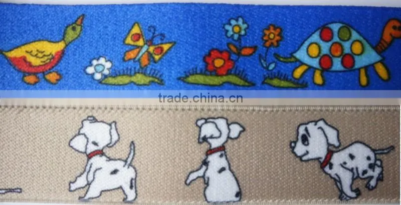 Custom printed elastic bands