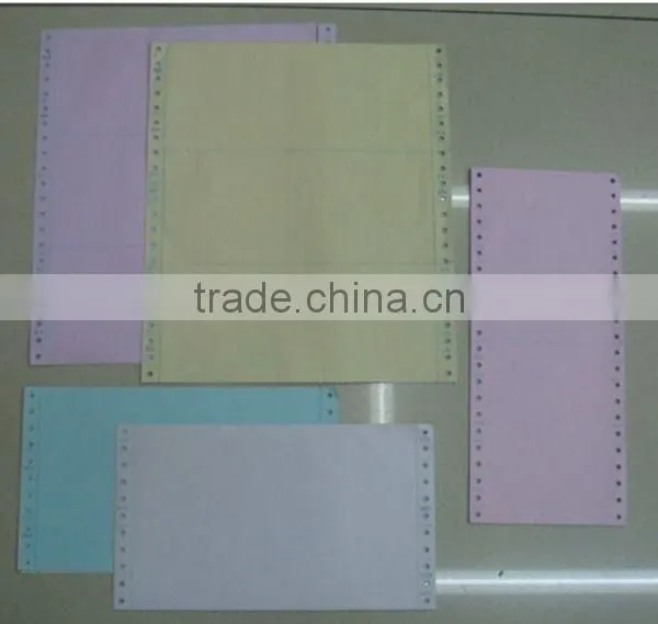 perforate 9 1/2 carbonless paper NCR sale with low price high quality