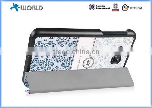 Magnetic Folding Printing Leather Case for Samsung Galaxy Tab A 7.0