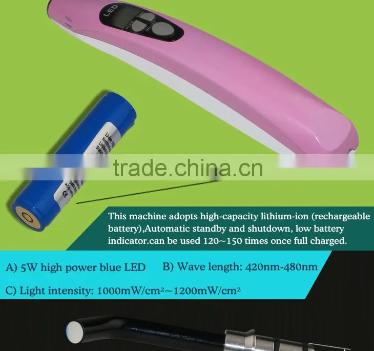 5w big power led 3 working model foshan curing light