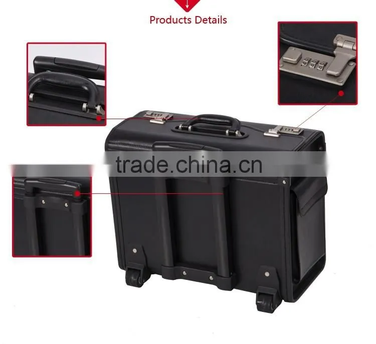 Professional Personalized Custom Fashion Style Pvc Leather Makeup Travel Bag Suitcase