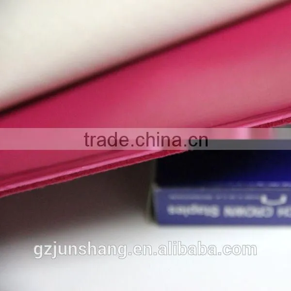 Nappa emboss PVC bond leather for slipper or belt usage