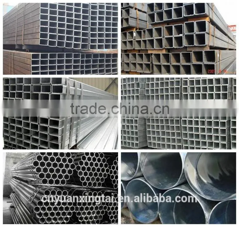 satndard steel pipe sizes