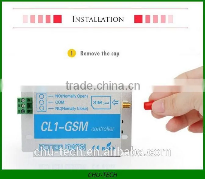 CL1-GSM Switch Controller Gate Opener Water Pump Motor Home Appliances on/off Control Secure-Using caller ID for identification