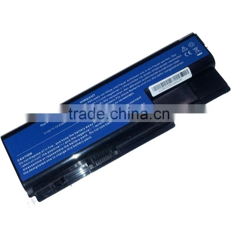 Replacement 11.1V 4400MAH Laptop Batteries For AS 5220 5230 in Black Color with CE Standwards