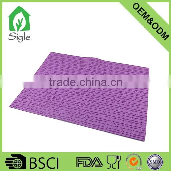 Heat Resistant Promotion Silicone Pad, Silicone Baking Sheet mat drying mat