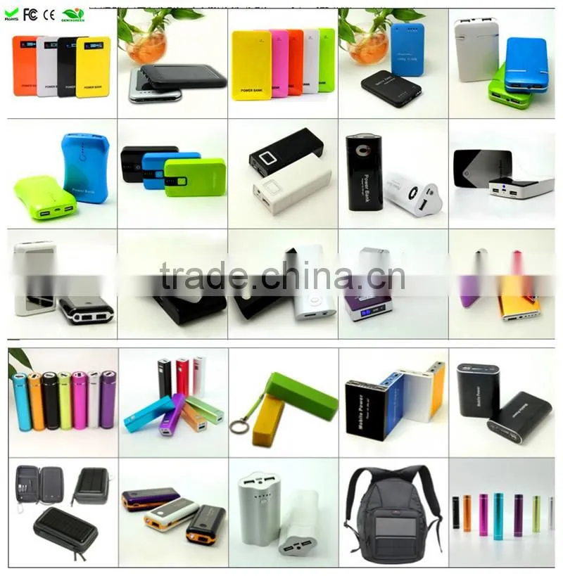 Best design gifts battery bank/travel equipment 10000mah portable power bank for smart phones
