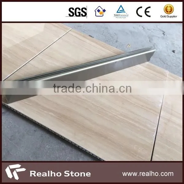 wooden granin composite tile and aluminum honeycomb panel