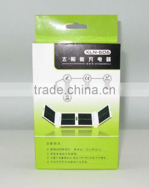 Portable Solar Charger for iPhone and Mobile Phone (XLN-606)