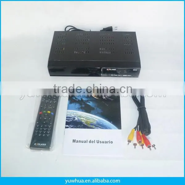 HD AZCLASS S933 set top box satellite digital tv receiver for internet TV