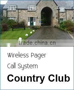 prompt response deliver time casino wireless waiter calling system