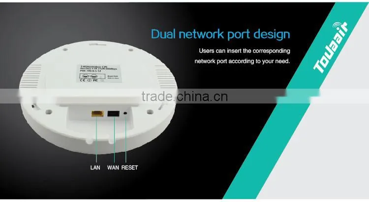 2.4ghz wifi cover smart home wireless ceiling router