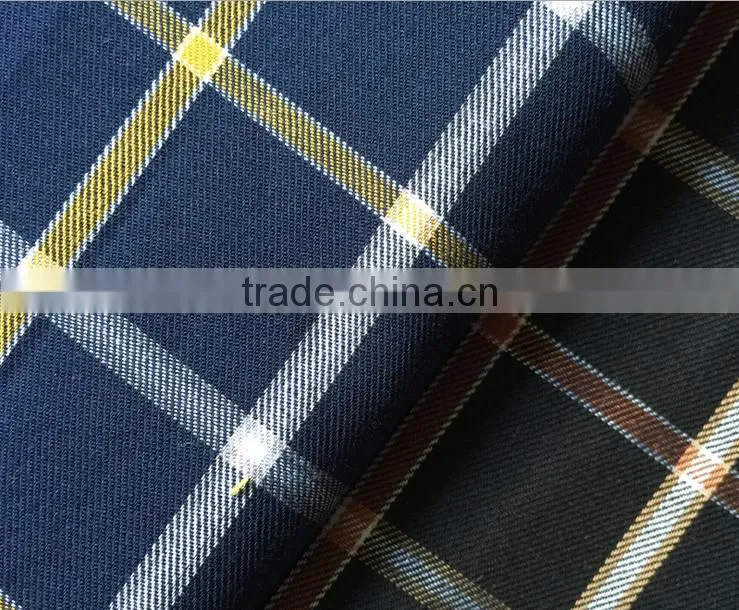 High quality For home use fashion dress pima 100 cotton printed slub jersey knitting denim fabric