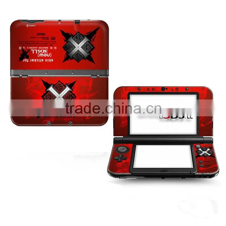 Wholesale full body skin sticker for Nintendo 3DS XL/LL super games for PS4