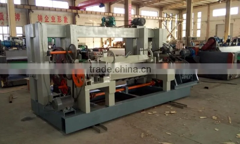 China JLM 4 feet spindle veneer peeling machine for face veneer