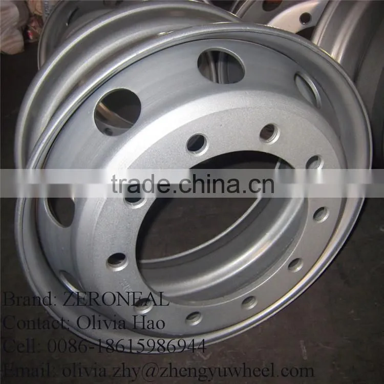 Steel wheel lock ring